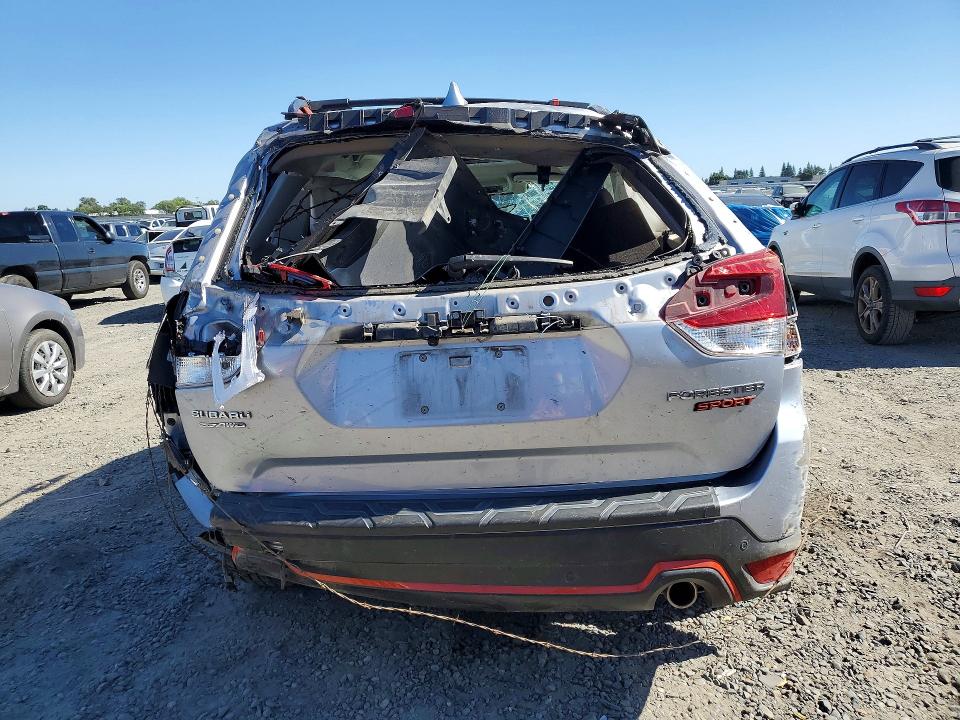 2021 Subaru Forester VIN JF2SKARC2MH594105 COPART salvage auction — ROLLOVER, Ca - Non-Repairable Vehicle Cert, sold $500 on 2026-07-16 (photo 6)