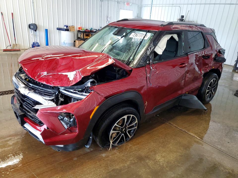 2025 Chevrolet Trailblazer VIN KL79MRSL1SB036324 COPART salvage auction — ROLLOVER, Fl - Cert Of Title Slvg Rebuildable (P), sold $1,000 on 2026-07-09 (photo 1)