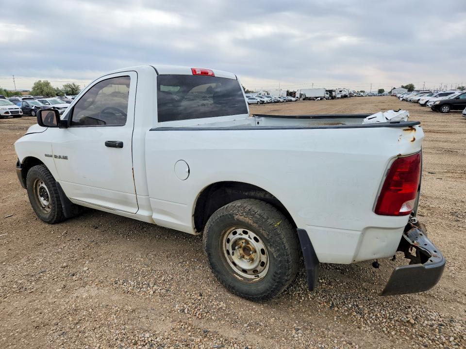 2010 Dodge Ram VIN 3D7JV1ET9AG106495 COPART salvage auction — FRAME DAMAGE, Id - Salvage Certificate Of Title, sold $100 on 2026-07-23 (photo 2)