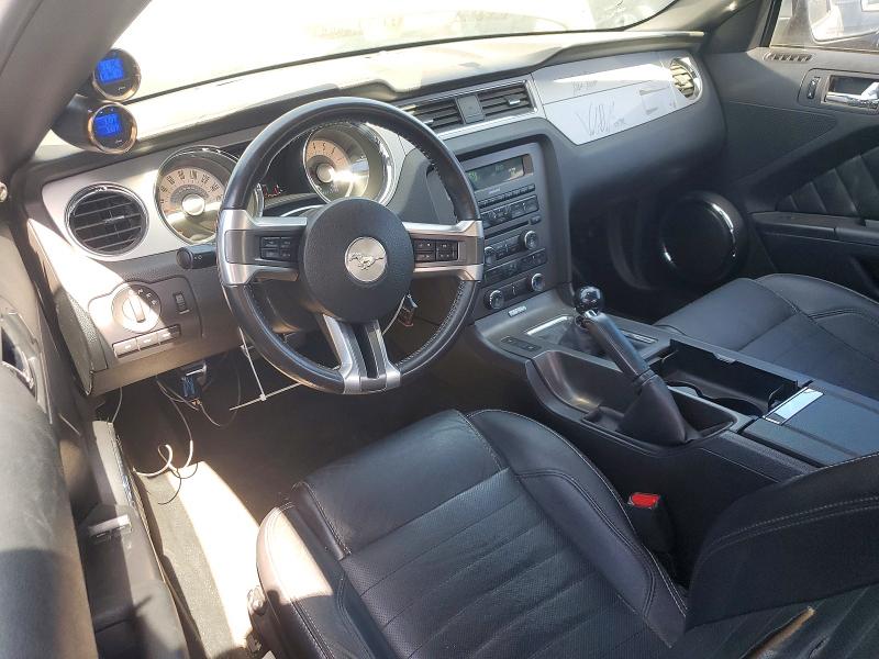 2012 Ford Mustang VIN 1ZVBP8CF9C5240896 COPART salvage auction — VANDALISM, Ca - Non-Repairable Vehicle Cert, sold $100 on 2026-07-02 (photo 8)