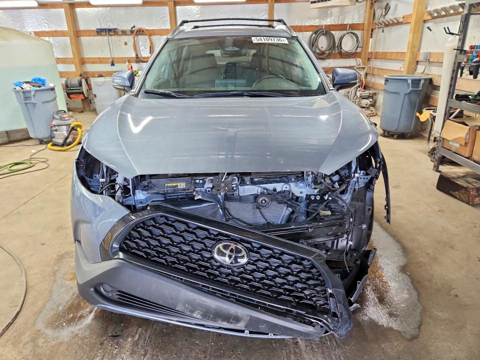 2024 Toyota Corolla cross VIN 7MUCAABG5RV083628 COPART salvage auction — FRONT END, Il - Salvage Certificate, sold $7,500 on 2026-07-13 (photo 5)
