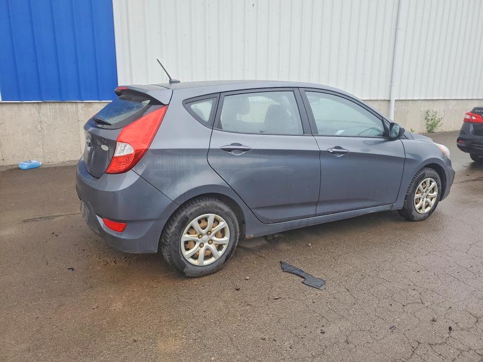 2012 Hyundai Accent VIN KMHCT5AE3CU048564 COPART salvage auction — FRONT END, Nb - Clean Title, sold $275 on 2026-07-30 (photo 3)