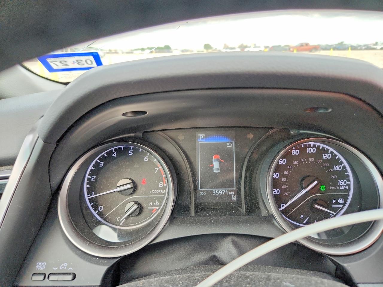 2022 Toyota Camry VIN 4T1G11AK1NU649514 COPART salvage auction — Side, TX - SALVAGE VEHICLE TITLE, sold $9,900 on 2026-07-09 (photo 9)