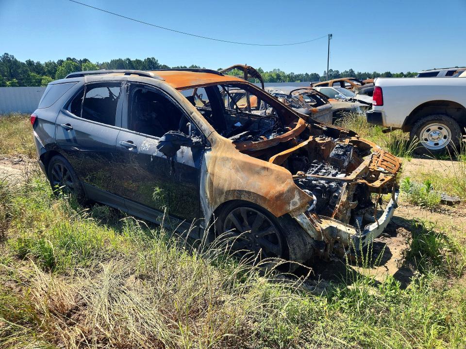 2024 Chevrolet Equinox VIN 3GNAXMEG5RL104892 COPART salvage auction — BURN, Mi - Scrap Certificate Of Title, sold $300 on 2026-07-02 (photo 4)