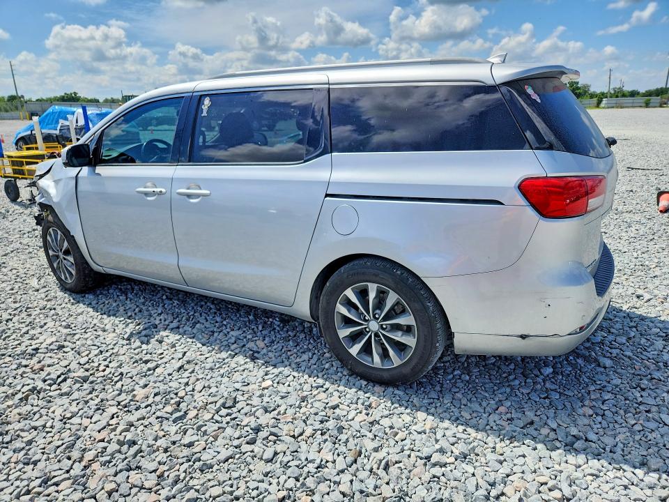 2016 Kia SEDONA VIN KNDMC5C14G6170847 COPART salvage auction — FRONT END, Salvage Title, sold $1,050 on 2026-07-10 (photo 2)