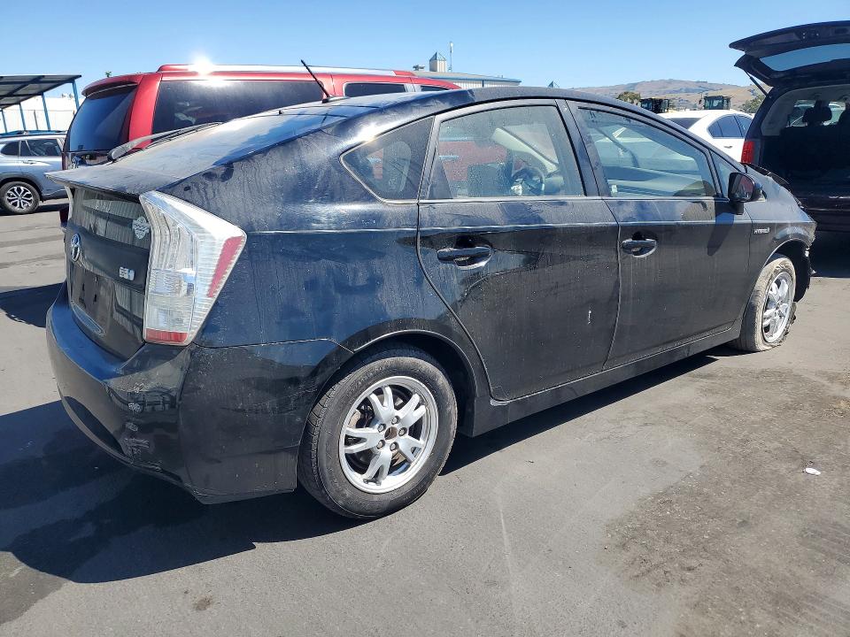 2010 Toyota Prius VIN JTDKN3DU5A0004393 COPART salvage auction — FRONT END, Ca - Salvage Certificate, sold $600 on 2026-07-09 (photo 3)