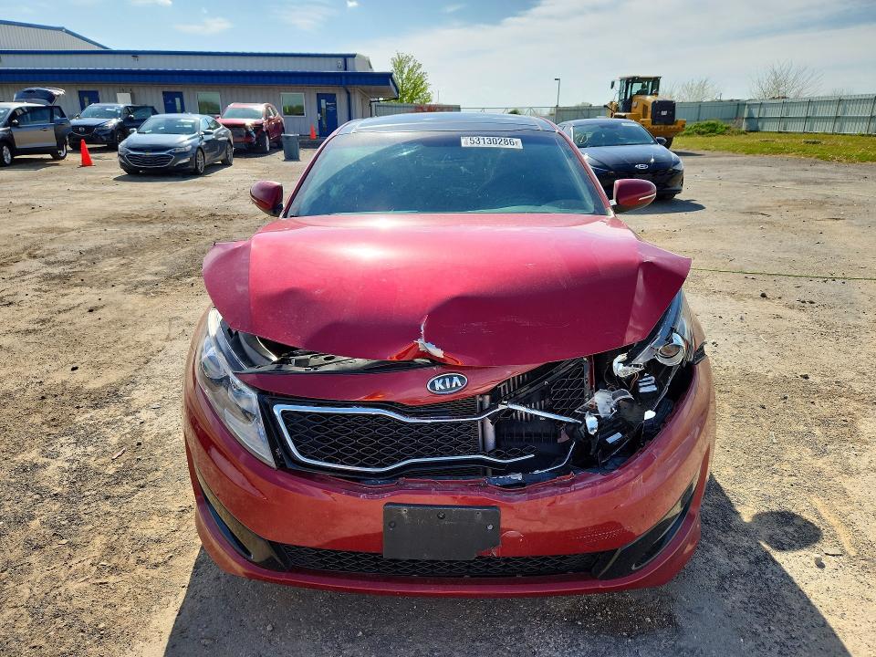 2012 Kia Optima VIN 5XXGR4A6XCG004929 COPART salvage auction — FRONT END, Wi - Junked Vehicle Bill Of Sale, sold $175 on 2026-07-28 (photo 5)