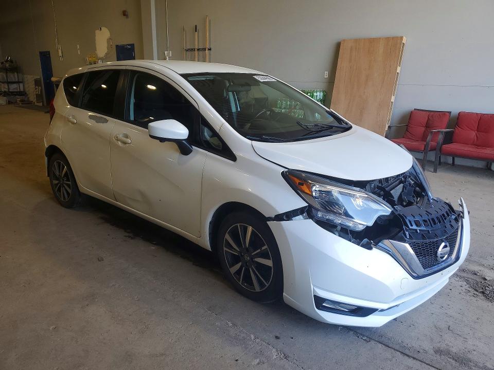 2017 Nissan Versa note VIN 3N1CE2CP3HL381816 COPART salvage auction — FRONT END, NS - SALVAGE TITLE, sold $325 on 2026-07-09 (photo 4)