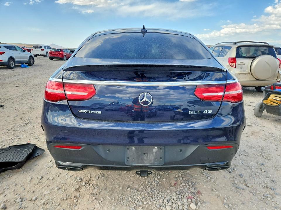 2019 Mercedes-benz Gle VIN 4JGED6EB0KA134832 COPART salvage auction — MINOR DENT/SCRATCHES, Ut - Dealer Only Clean Title (P), sold $26,750 on 2026-07-24 (photo 6)