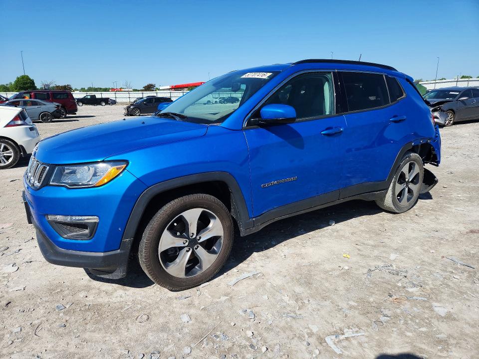 2019 Jeep Compass VIN 3C4NJCBB7KT778062 COPART salvage auction — REAR END, Wv - Salvage Certificate, sold $2,700 on 2026-08-03 (photo 1)