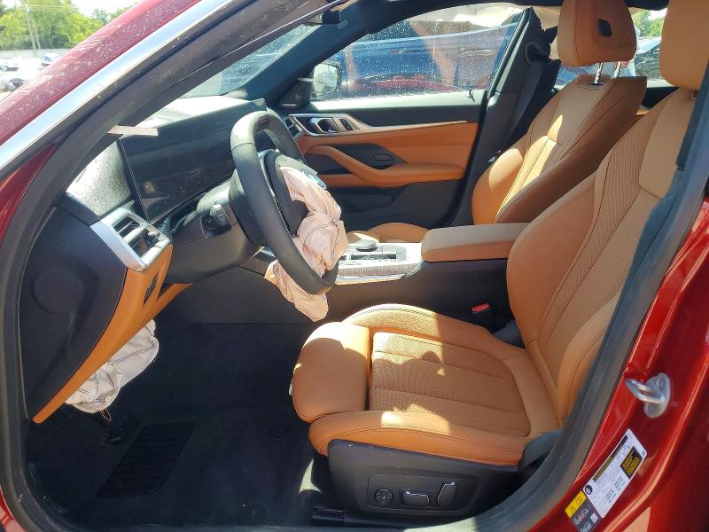 2025 BMW I4 VIN WBY23HD02SFV62036 COPART salvage auction — FRONT END, Ky - Cert Of Title-Salvage, sold $12,400 on 2026-08-19 (photo 7)