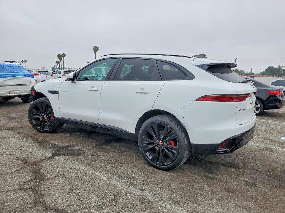 2022 Jaguar F-pace VIN SADCJ2EXXNA701775 COPART salvage auction — FRONT END, Ca - Salvage Certificate, sold $8,400 on 2026-07-17 (photo 2)