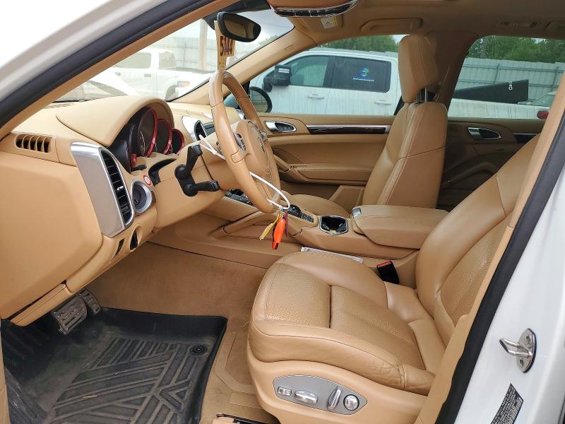 2012 Porsche Cayenne VIN WP1AA2A27CLA10538 COPART salvage auction — UNDERCARRIAGE, Ok - Cert Of Title-Salvage, sold $3,750 on 2026-07-16 (photo 7)