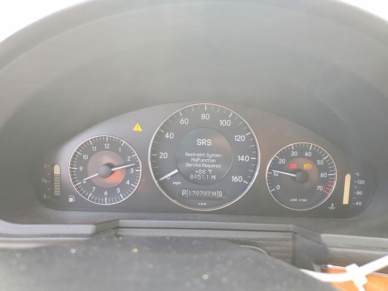 2008 Mercedes-benz E-class VIN WDBUF56X28B358541 COPART salvage auction — FRONT END, Fl - Cert Of Title Slvg Rebuildable, sold $475 on 2026-07-29 (photo 9)