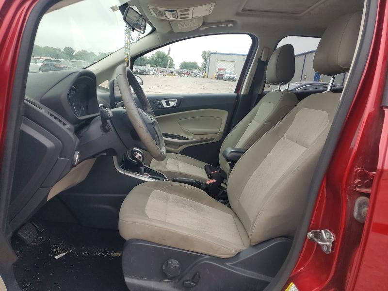 2018 Ford Ecosport VIN MAJ3P1TE1JC215012 COPART salvage auction — FRONT END, Ok - Cert Of Title-Salvage, sold $1,500 on 2026-07-14 (photo 7)