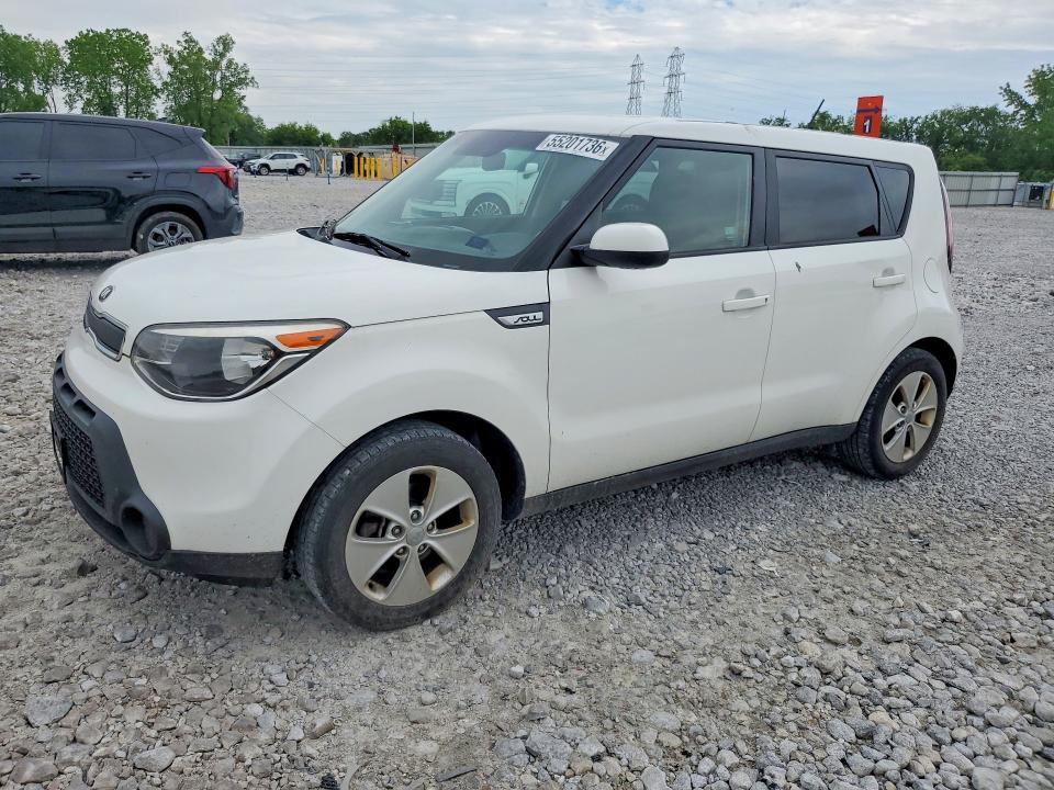 2016 Kia Soul VIN KNDJN2A24G7241952 COPART salvage auction — SIDE, Oh - Cert Of Title-Salvage, sold $500 on 2026-07-10 (photo 1)