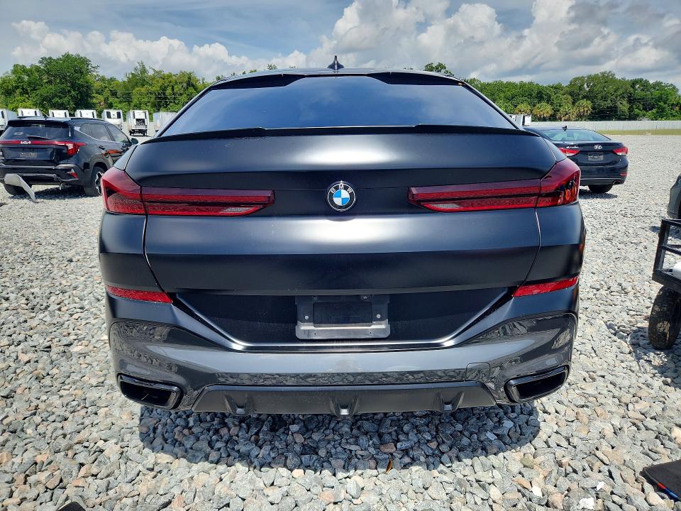 2022 BMW X6 VIN 5UXCY8C02N9K45397 COPART salvage auction — ROLLOVER, Fl - Cert Of Title Slvg Rebuildable, sold $18,200 on 2026-07-13 (photo 6)