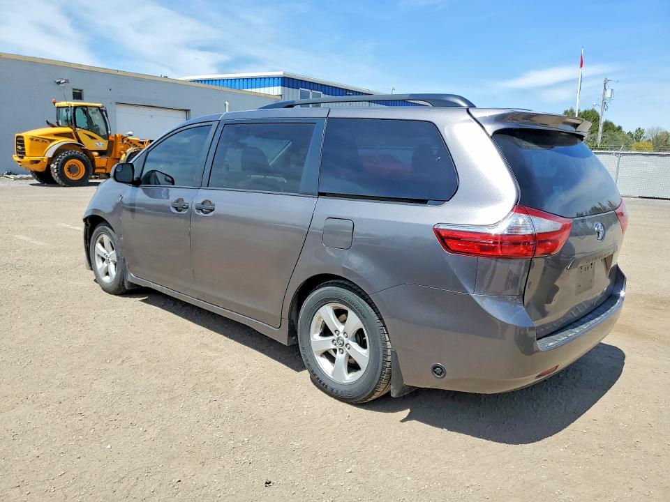 2019 Toyota Sienna VIN 5TDZZ3DC8KS967829 COPART salvage auction — FRONT END, ON - PERMIT NO BRAND - UNFIT, sold $1,650 on 2026-07-21 (photo 2)