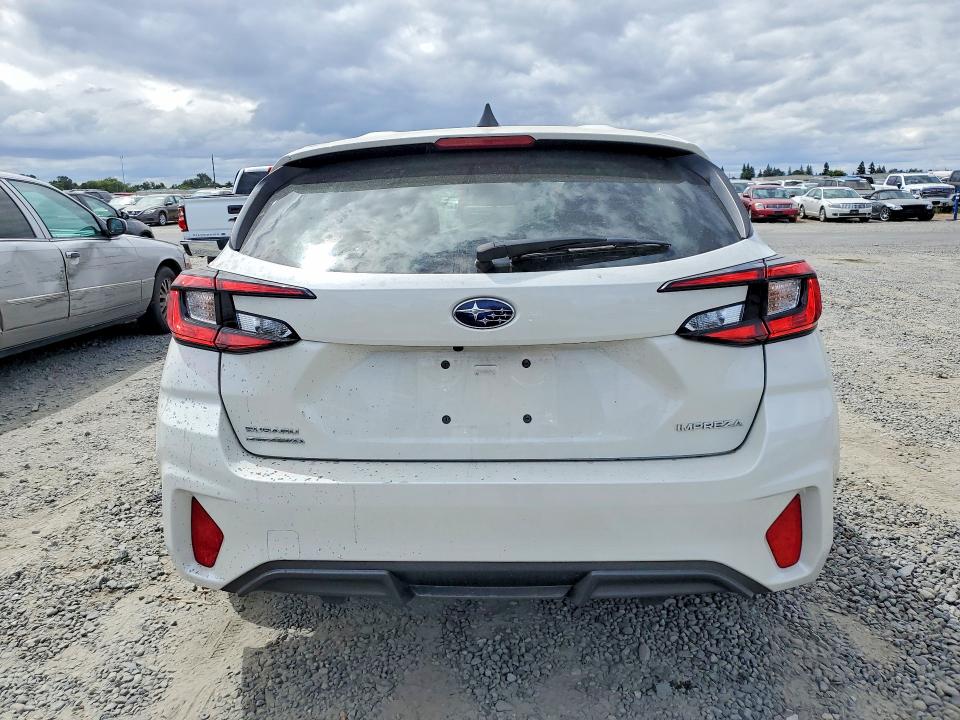 2025 Subaru Impreza VIN JF1GUABC5S8271548 COPART salvage auction — SIDE, Salvage Title, sold $6,500 on 2026-07-09 (photo 6)