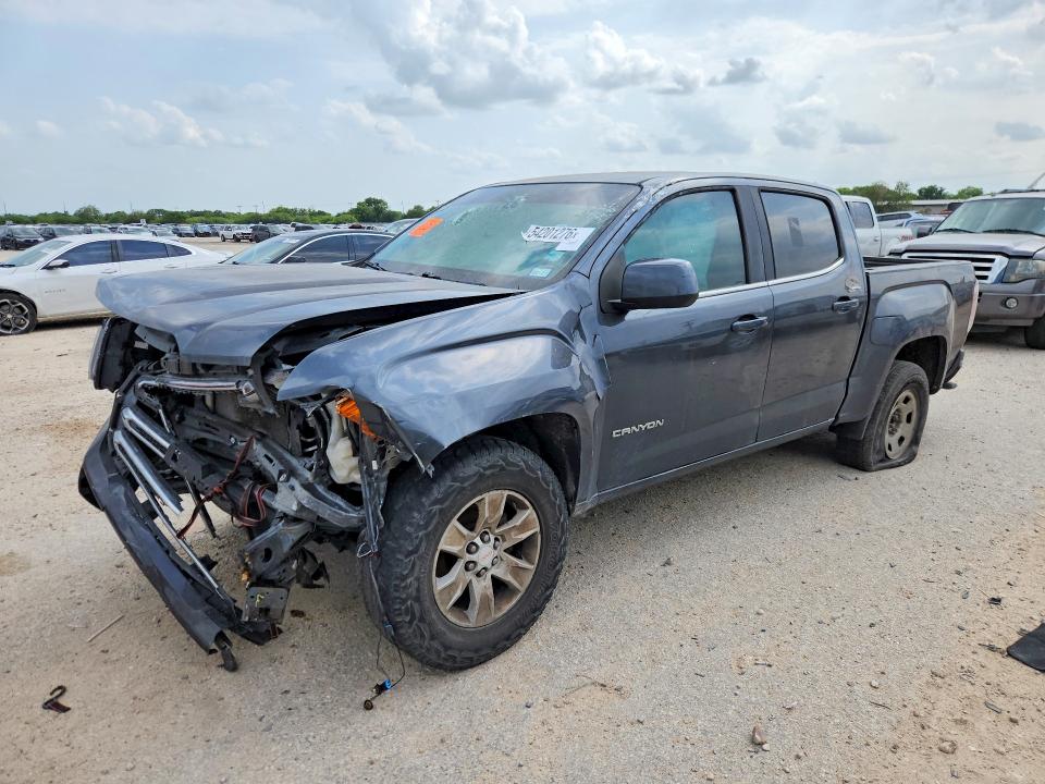2016 Gmc Canyon VIN 1GTG5CE33G1257713 COPART salvage auction — FRONT END, Tx - Dealer Only Clean Title (P), sold $1,900 on 2026-07-09 (photo 1)