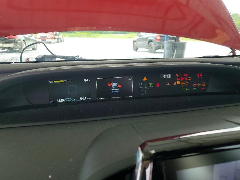 2022 Toyota Prius VIN JTDKAMFUXN3184845 COPART salvage auction — SIDE, Ga - Cert Of Title-Salvage, sold $10,500 on 2026-07-09 (photo 9)