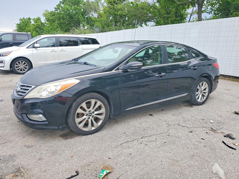2014 Hyundai Azera VIN KMHFH4JGXEA370262 COPART salvage auction — FRONT END, IL - CERTIFICATE OF TITLE (P), sold $650 on 2026-07-24 (photo 1)