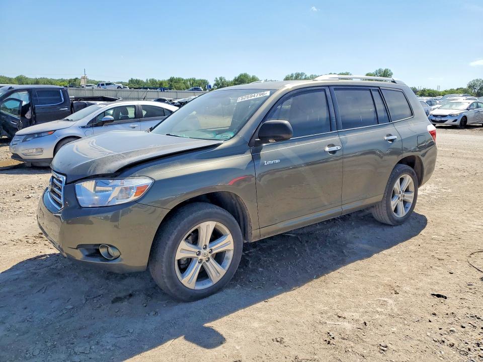 2010 Toyota Highlander VIN JTEDK3EH5A2161005 COPART salvage auction — FRONT END, MO - SALVAGE CERTIFICATE OF TITLE, sold $2,900 on 2026-07-28 (photo 1)