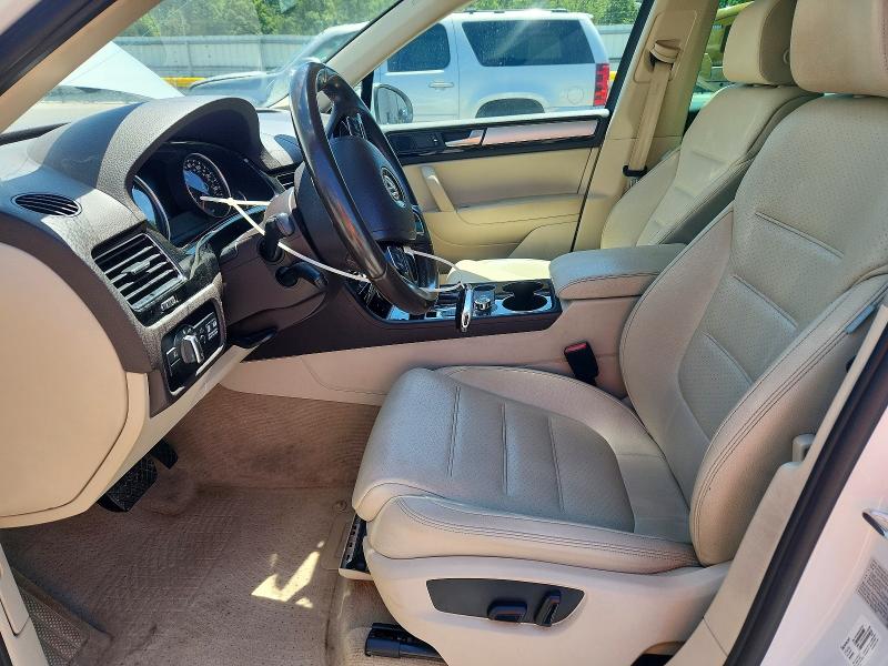2012 Volkswagen Touareg VIN WVGEK9BPXCD008033 COPART salvage auction — HAIL, Ar - Cert Of Title-Salvage, sold $250 on 2026-07-22 (photo 7)