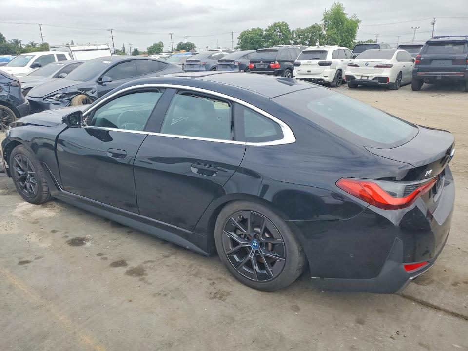 2024 BMW I4 VIN WBY43AW04RFS63784 COPART salvage auction — FRONT END, CA - SALVAGE CERTIFICATE, sold $10,900 on 2026-07-29 (photo 2)