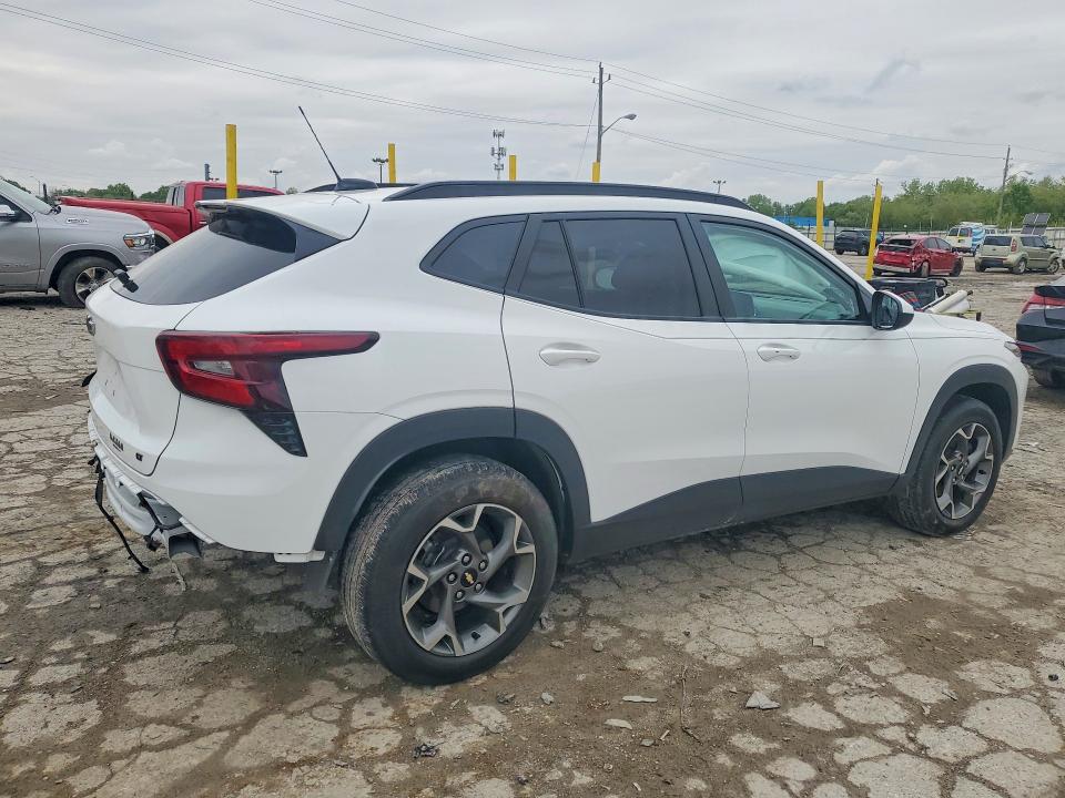 2025 Chevrolet VIN KL77LHEP9SC244349 COPART salvage auction — REAR END, IN - CERT OF TITLE-SALVAGE TITLE, sold $4,650 on 2026-07-28 (photo 3)