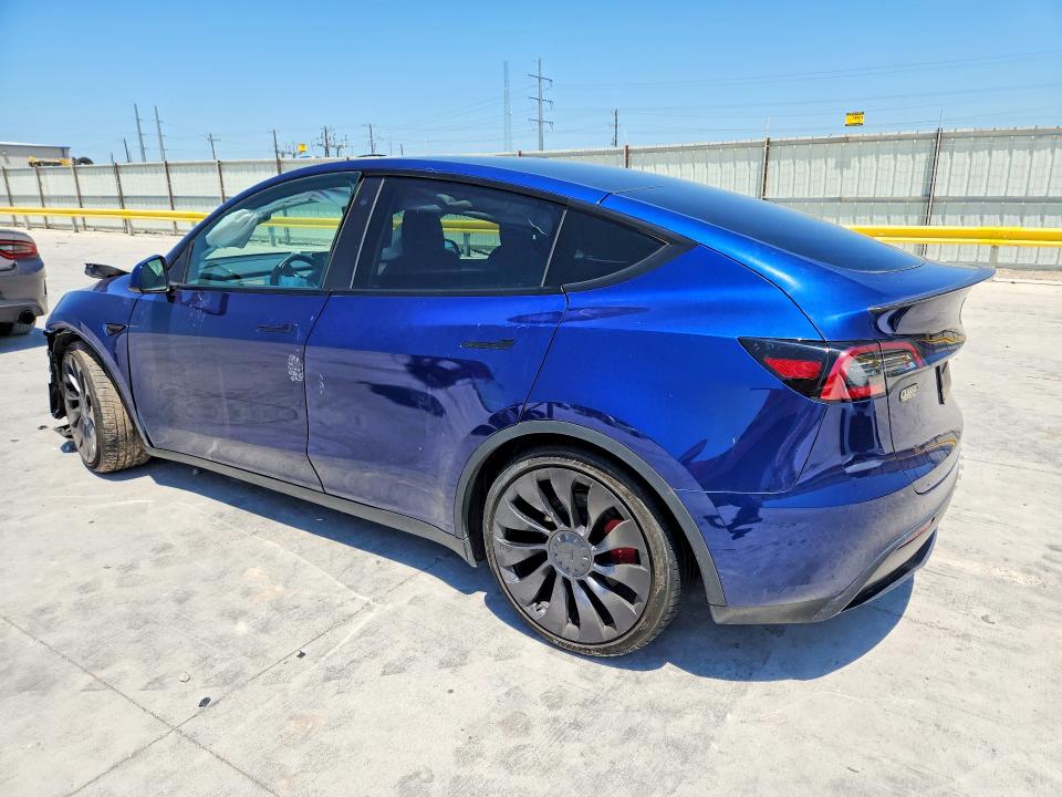 2023 Tesla VIN 7SAYGDEF6PF641185 COPART salvage auction — FRONT END, Tx - Salvage Vehicle Title, sold $11,100 on 2026-07-10 (photo 2)