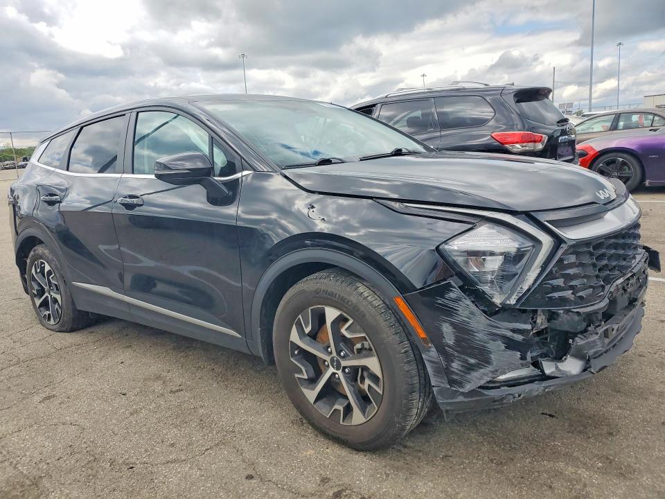 2023 Kia Sportage VIN 5XYK33AF2PG099865 COPART salvage auction — FRONT END, OH - CERT OF TITLE-SALVAGE, sold $6,400 on 2026-07-06 (photo 4)