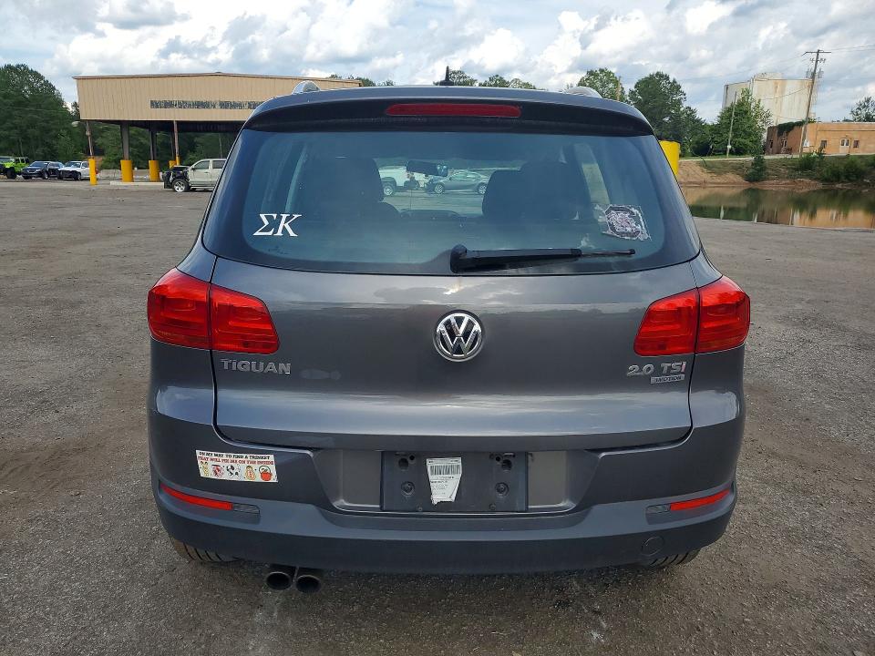 2014 Volkswagen Tiguan VIN WVGAV3AX5EW507026 COPART salvage auction — UNDERCARRIAGE, Sc - Cert Of Title-Salvage, sold $650 on 2026-07-03 (photo 6)