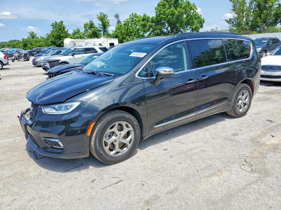 2022 Chrysler Pacifica VIN 2C4RC3GG0NR183934 COPART salvage auction — FRONT END, Mo - Salvage Certificate Of Title, sold $9,500 on 2026-07-31 (photo 1)
