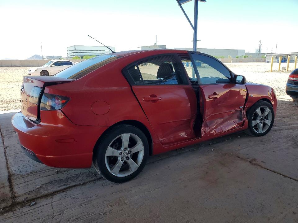 2005 Mazda 3 VIN JM1BK323X51338132 COPART salvage auction — SIDE, Az - Cert Of Title - Salvage, sold $250 on 2026-07-02 (photo 3)