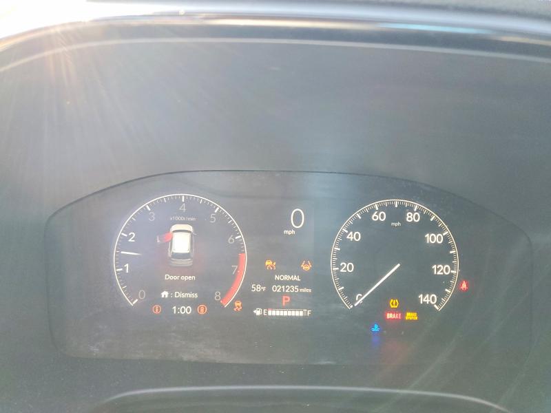2025 Honda Cr-v VIN 2HKRS4H71SH474233 COPART salvage auction — FRONT END, MA - CERTIFICATE OF TITLE (P), sold $20,700 on 2026-07-30 (photo 9)