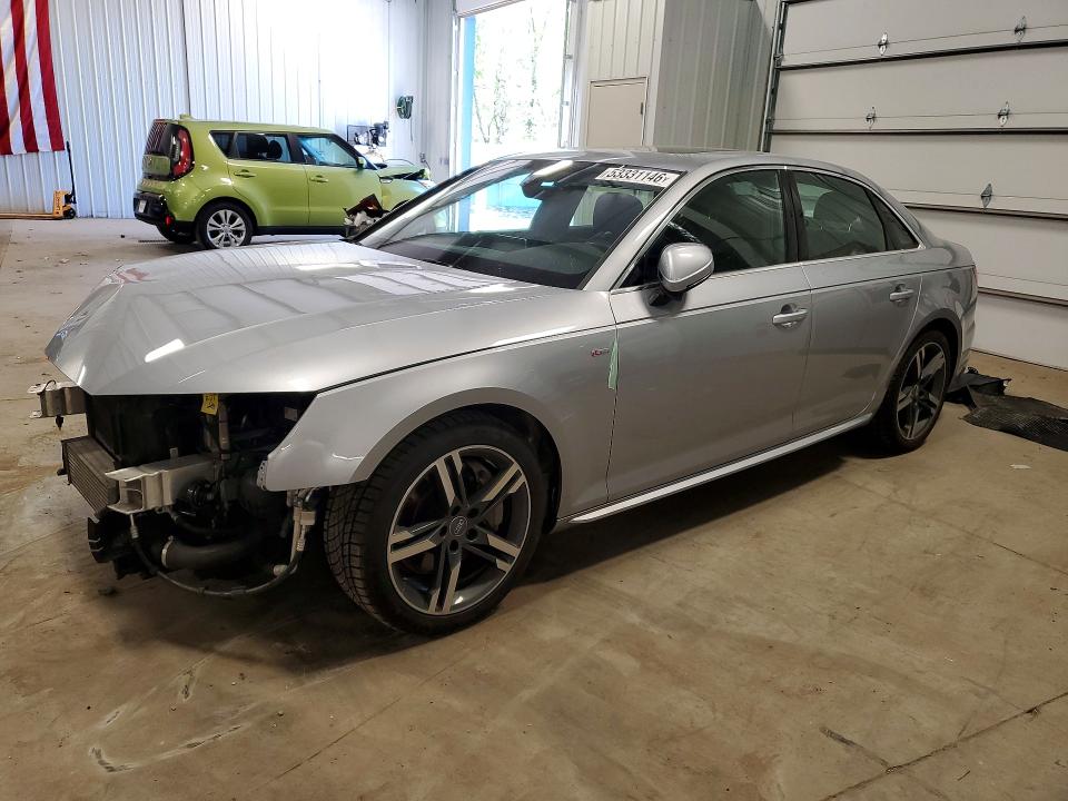 2018 Audi VIN WAUENAF46JA090951 COPART salvage auction — FRONT END, Mn - Cert Of Title-Salvage, sold $4,400 on 2026-07-16 (photo 1)