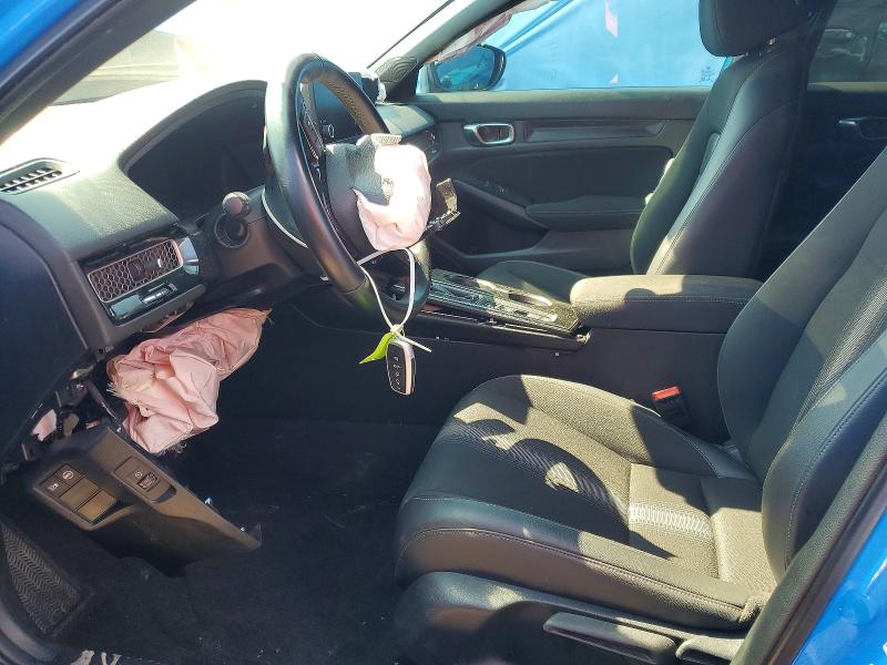 2022 Honda Civic VIN 19XFL2H85NE010013 COPART salvage auction — FRONT END, TX - CERTIFICATE OF TITLE, sold $3,150 on 2026-07-09 (photo 7)