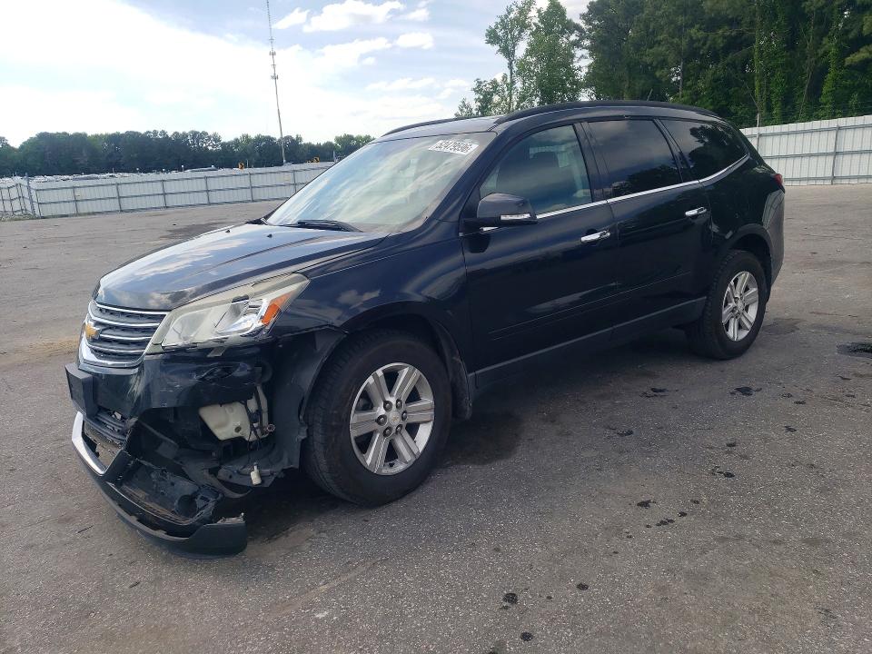 2013 Chevrolet Traverse VIN 1GNKRGKD9DJ116473 COPART salvage auction — FRONT END, NC - SALVAGE CERTIFICATE OF TITLE, sold $325 on 2026-07-02 (photo 1)