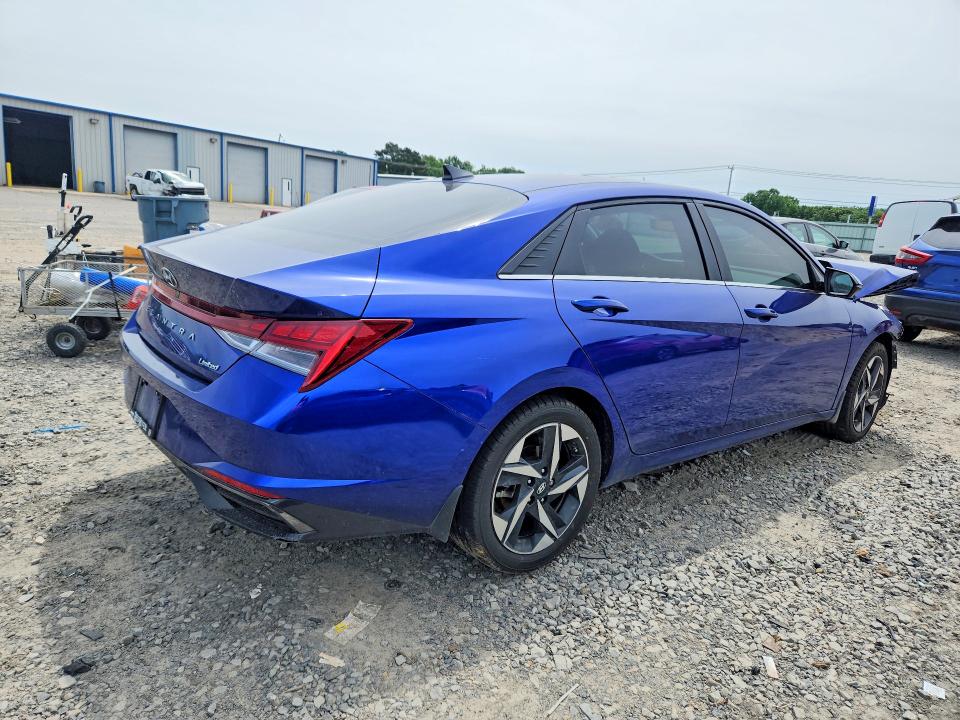 2023 Hyundai Elantra VIN KMHLP4AG9PU620761 COPART salvage auction — FRONT END, Ar - Cert Of Title-Salvage, sold $2,450 on 2026-07-08 (photo 3)
