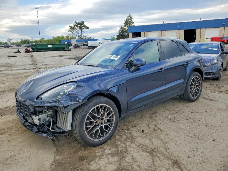 2017 Porsche Macan VIN WP1AB2A54HLB10756 COPART salvage auction — FRONT END, Mi - Certificate Of Title, sold $5,200 on 2026-07-17 (photo 1)