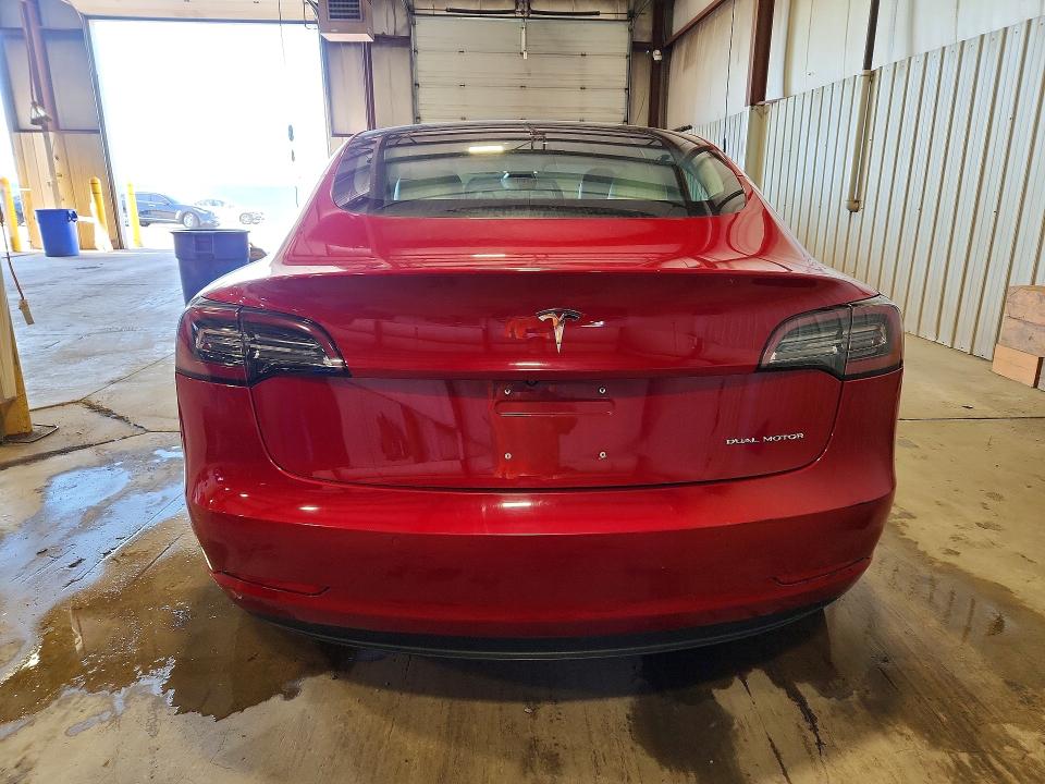 2018 Tesla Model 3 VIN 5YJ3E1EB4JF075169 COPART salvage auction — FRONT END, PA - CERTIFICATE OF SALVAGE, sold $4,350 on 2026-07-28 (photo 6)