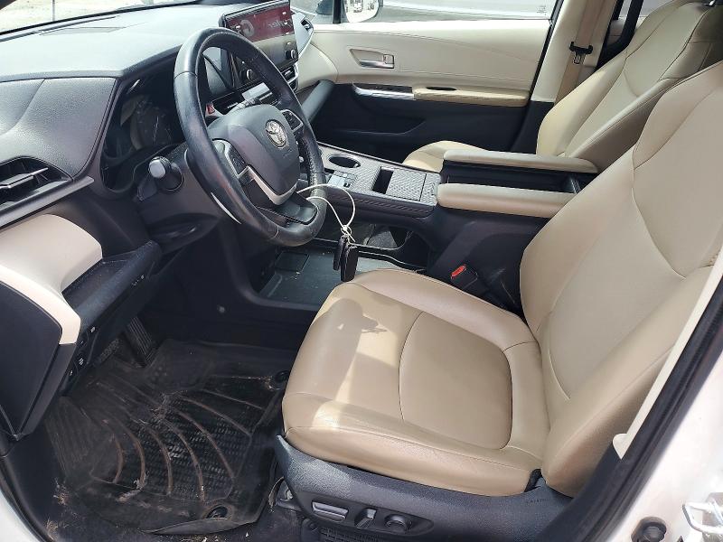 2021 Toyota Sienna VIN 5TDJSKFC5MS026348 COPART salvage auction — HAIL, Salvage Title, sold $18,600 on 2026-07-28 (photo 7)