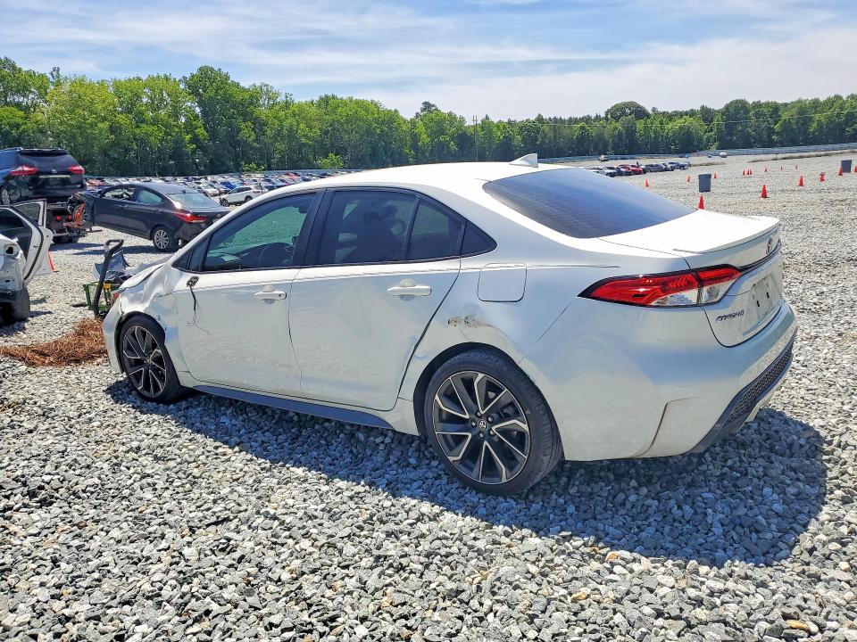 2020 Toyota Corolla VIN JTDS4RCE5LJ051789 COPART salvage auction — SIDE, Nc - Salvage Certificate Of Title, sold $5,800 on 2026-07-22 (photo 2)