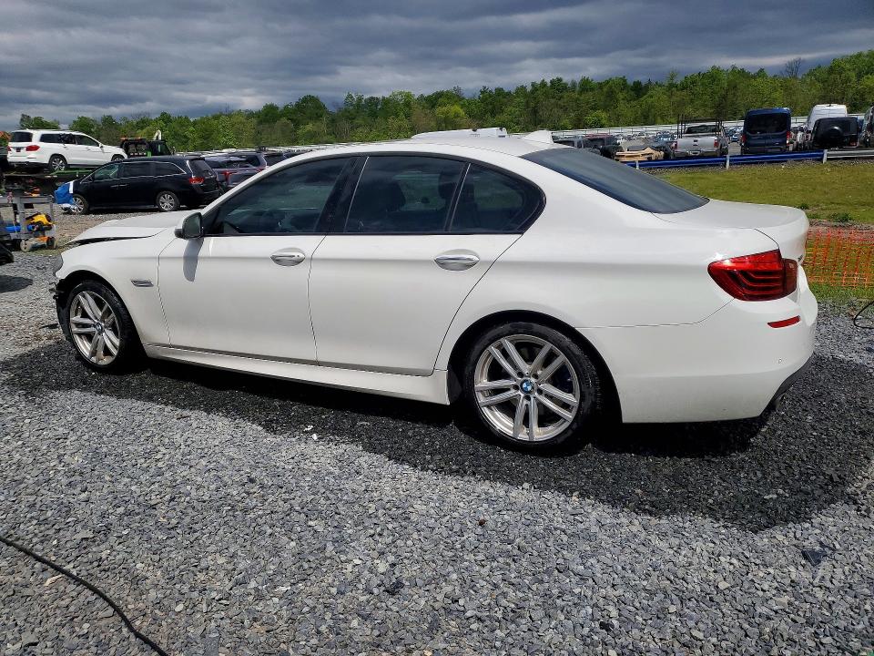 2015 BMW 5er VIN WBA5B3C55FD546929 COPART salvage auction — FRONT END, Nj - Cert Of Title-Salvage, sold $375 on 2026-07-31 (photo 2)