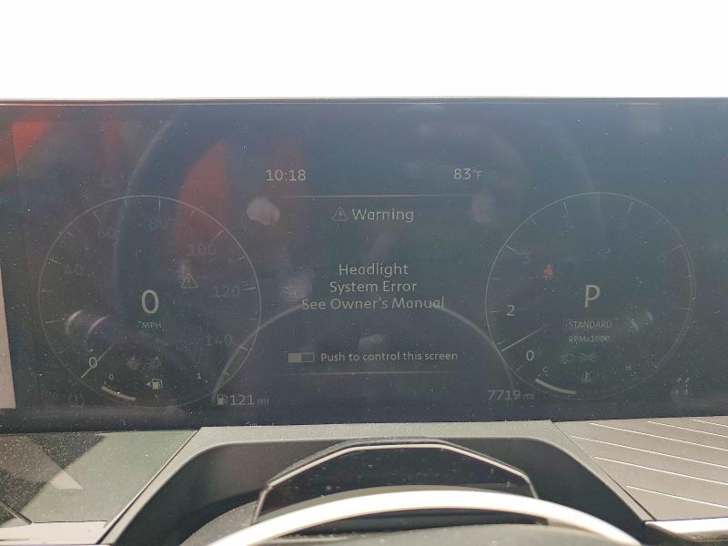 2025 Infiniti Qx80 VIN JN8AZ3CC0S9604801 COPART salvage auction — FRONT END, Al - Cert Of Title-Salvage Title, sold $37,500 on 2026-08-06 (photo 9)