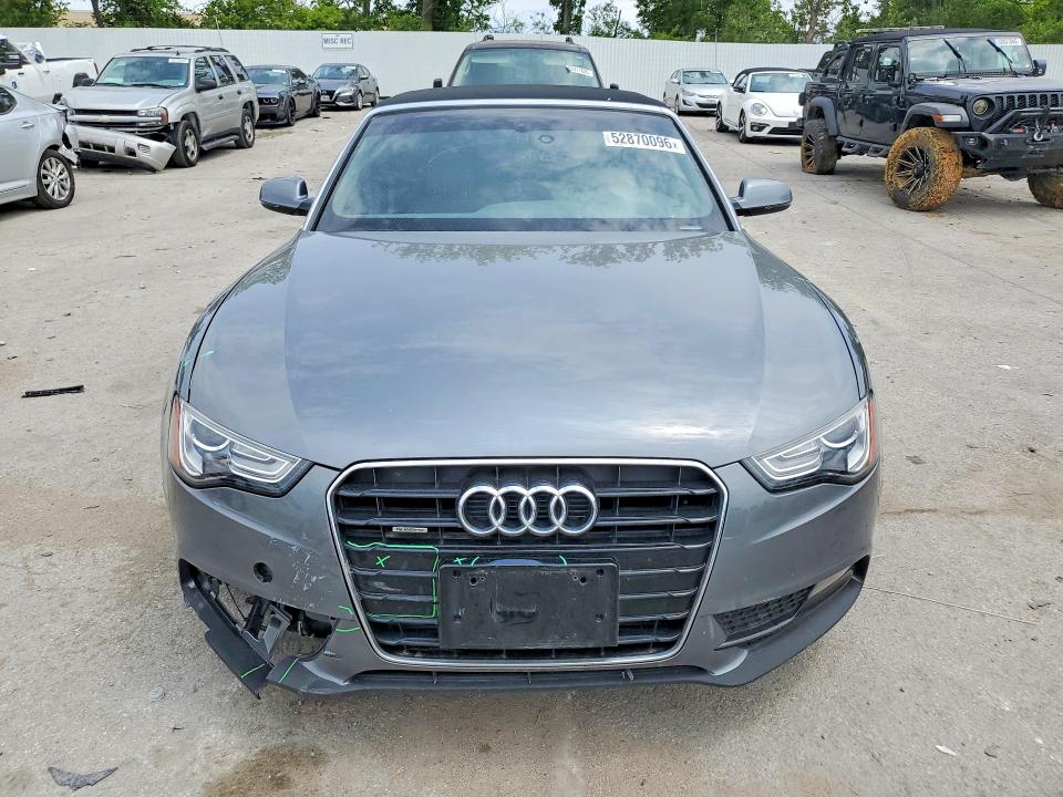 2013 Audi VIN WAULFAFH9DN005783 COPART salvage auction — UNDERCARRIAGE, Mo - Salvage Certificate Of Title, sold $1,450 on 2026-07-24 (photo 5)