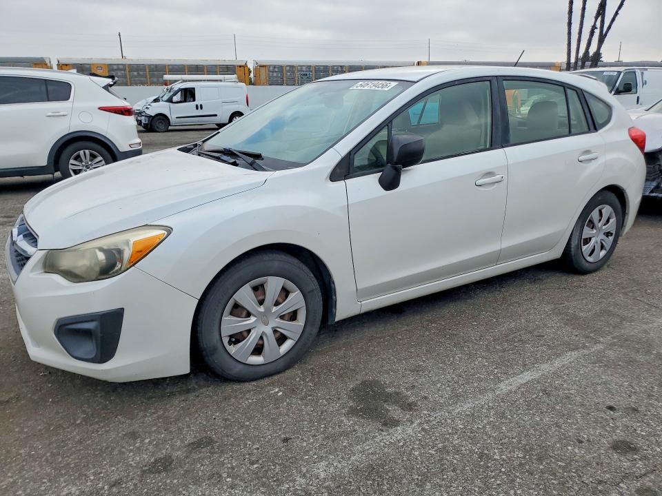 2013 Subaru Impreza VIN JF1GPAA61DH815162 COPART salvage auction — MINOR DENT/SCRATCHES, Ca - Dis/Dlr/Exp Only Clean Title, sold $750 on 2026-07-02 (photo 1)