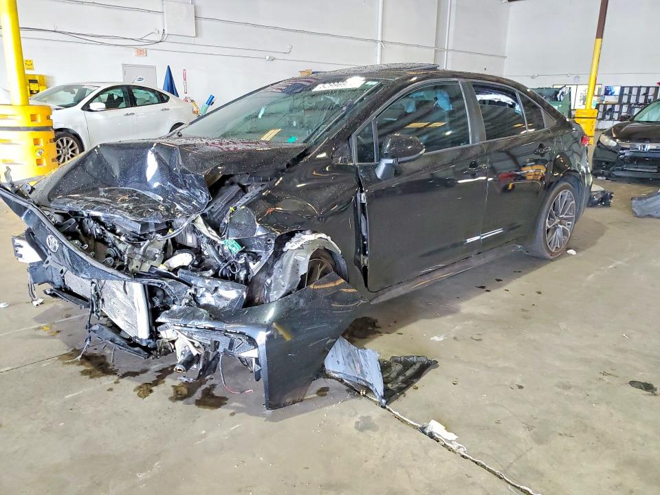 2021 Toyota Corolla VIN 5YFT4MCEXMP073954 COPART salvage auction — FRONT END, Mt - Certificate Of Title, sold $3,200 on 2026-07-06 (photo 1)