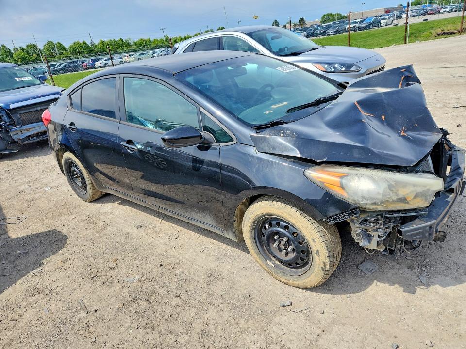 2016 Kia Forte VIN KNAFK4A67G5521810 COPART salvage auction — FRONT END, IN - CERTIFICATE OF TITLE (P), sold $600 on 2026-07-02 (photo 4)